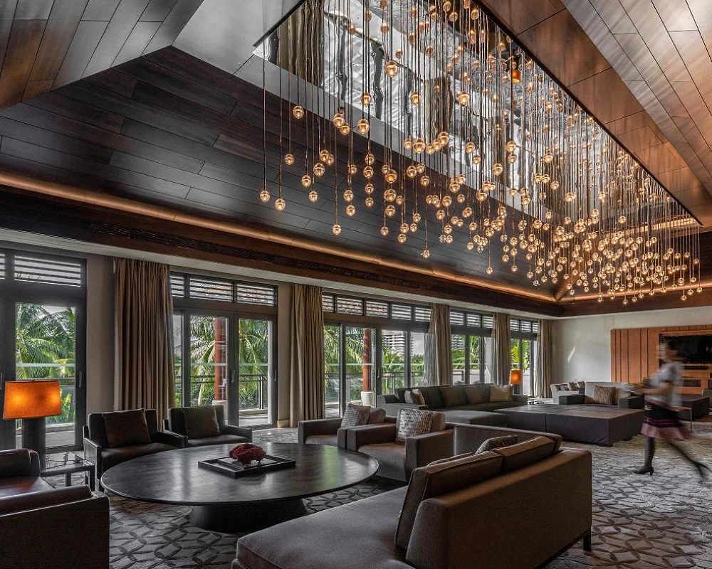 Hotel gwoup modilè sofa seksyonèl